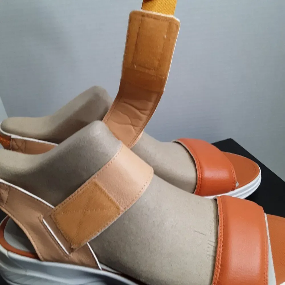Sorel x PrAna Explorer Blitz Stride Women's size 12M Sandal Orange